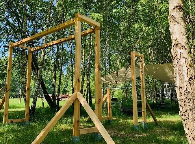 Luksusowy namiot Brzozowisko Tuchomko - Glamping Tuchomie