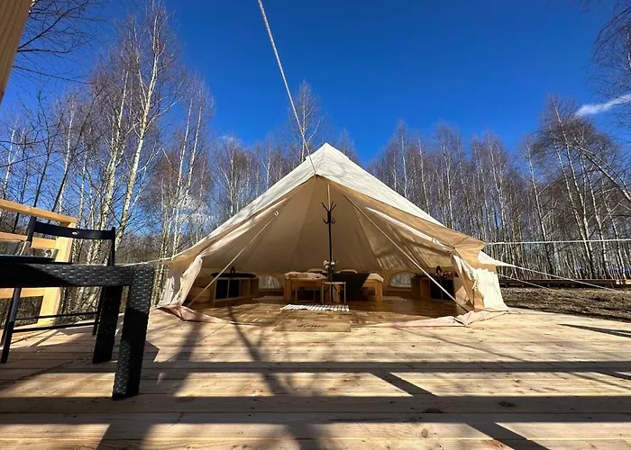 Brzozowisko Tuchomko - Glamping Luksusowy namiot Tuchomie