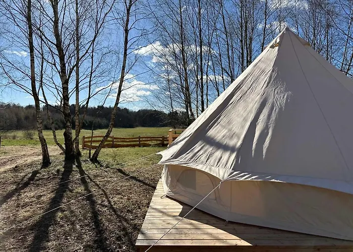 Brzozowisko Tuchomko - Glamping Luksusowy namiot Tuchomie